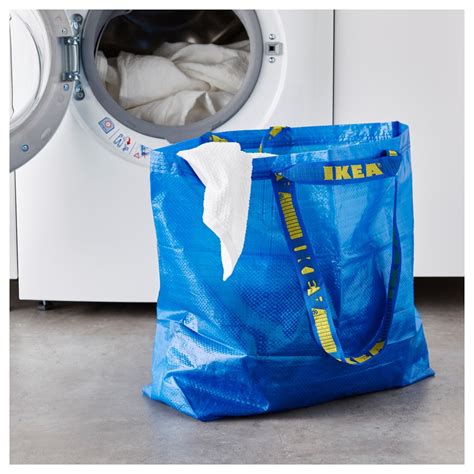 Ikea Blue Bag Storage | Literacy Basics