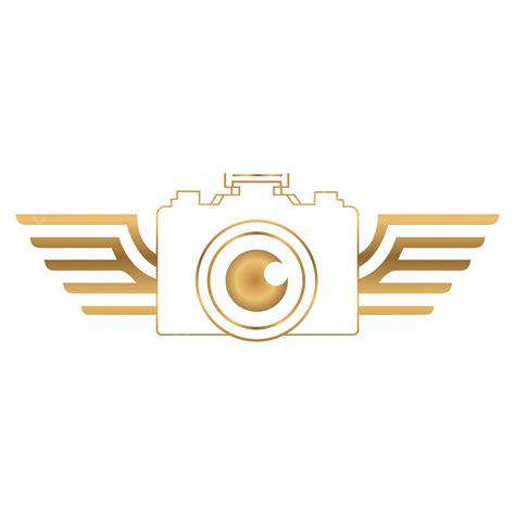 Golden Photography Wing Camera Logo Vector, Photography Camera Logo ...