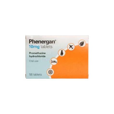 Phenergan Tablets - 10mg - 56 Tablets | Reach Pharmacy UK