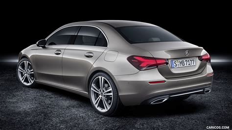 2019 Mercedes-Benz A-Class Sedan (Color: Mojave Silver) - Rear Three ...