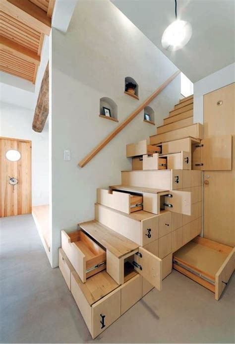 Created by stairs drawers plenty of storage space – stairs in the trend ...