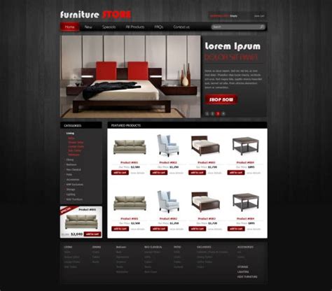 Free Online Store Template | Free eCommerce Website Templates | PHPJabbers