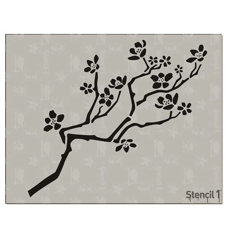 Printable Tree Branch Stencil