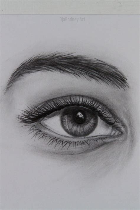 How To Draw Realistic Eyes Step By Step : Step Drawing Realistic Eye ...