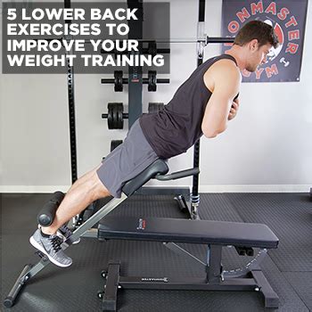 Lower Back Exercises Machine