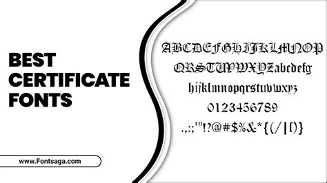 What Is The Best Font For Certificates: You Should Know