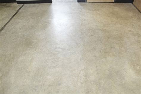 What is the best finish for a concrete floor?