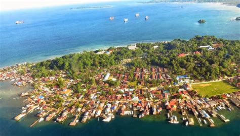 Sorong City in Raja Ampat, West Papua Province