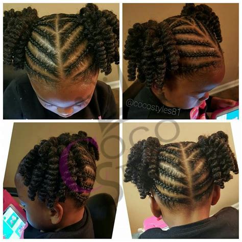 Curly Ponytails For Kids - Wavy Haircut