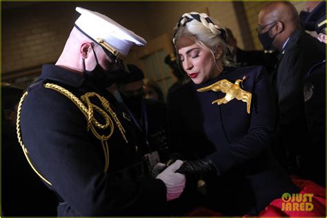 Lady Gaga Performs the National Anthem at Presidential Inauguration ...