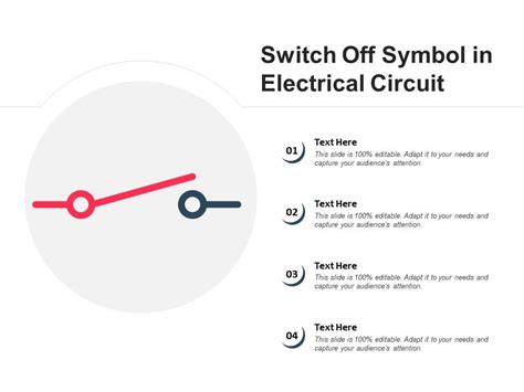 Switch Off Symbol In Electrical Circuit | Presentation Graphics ...