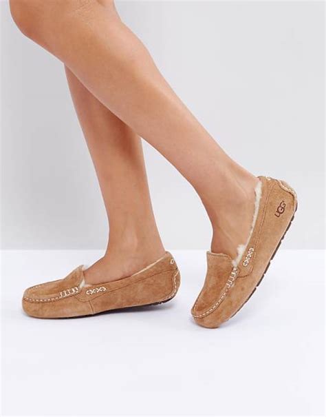 UGG Ansley Chestnut Slippers | ASOS