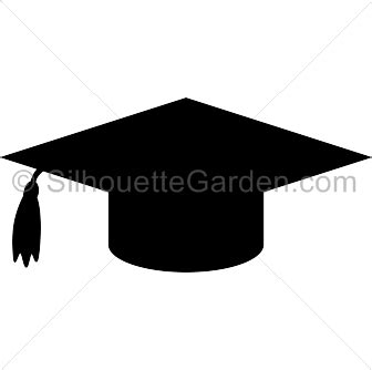 Graduation Cap Silhouette - Free Clip Art, Printable, and Vector Downloads