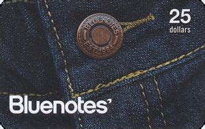 Gift Card: Jeans (Bluenotes, Canada(Bluenotes) Col:CA-Blue-003