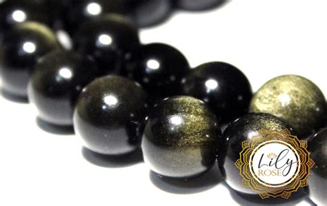 Gold Sheen Obsidian Gemstone Uses & Crystal Healing Properties – Lily ...