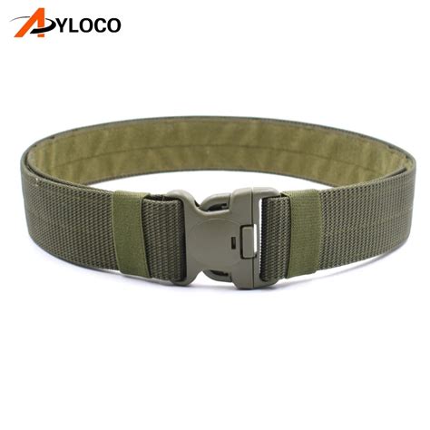 Airsoft sports Nylon Tactical Military Belt Men Army Military Tactical ...