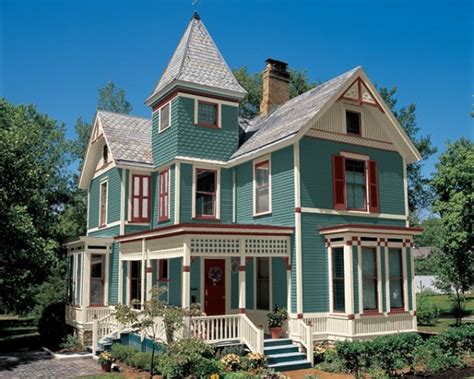 Exterior paint colors victorian houses | Hawk Haven