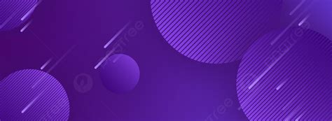 Purple Geometric Flat Circle Banner Background, Purple, Line, Geometric ...