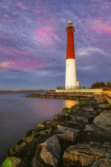 Barnegat Bay Lighthouse Sunset Photograph by Susan Candelario - Pixels