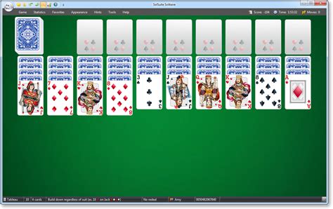 SolSuite Solitaire | Spider Solitaire Screenshot