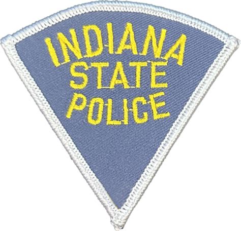 INDIANA STATE POLICE SHOULDER PATCH: Hat Patch, Size Small - Chicago ...