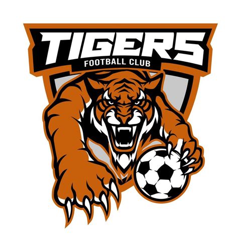 Tiger Soccer Logo Vector Art, Icons, and Graphics for Free Download