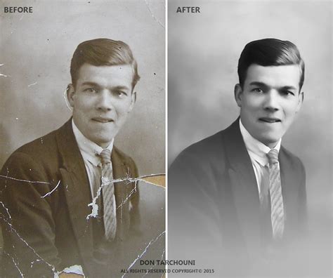 Old damaged photo restoration by DaliTarchouni on DeviantArt