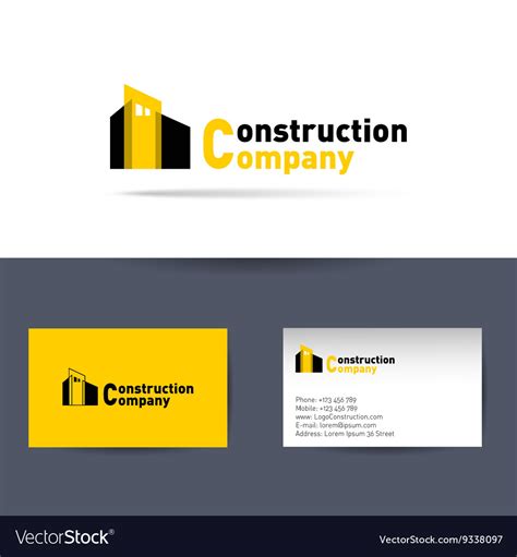 Free Construction Business Card Templates