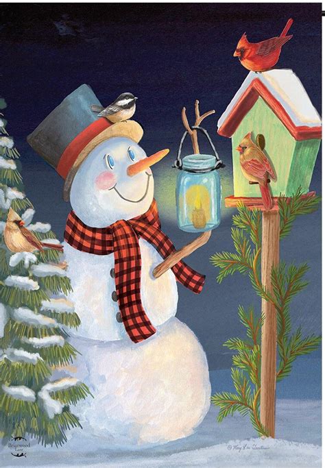 Snowman Lantern - Etsy