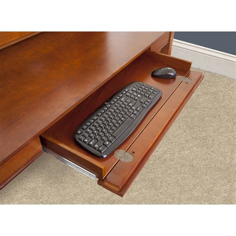 OS Home & Office Furniture Hudson Valley Computer Desk with Keyboard ...