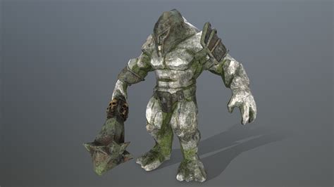 ArtStation - rock monster | Game Assets