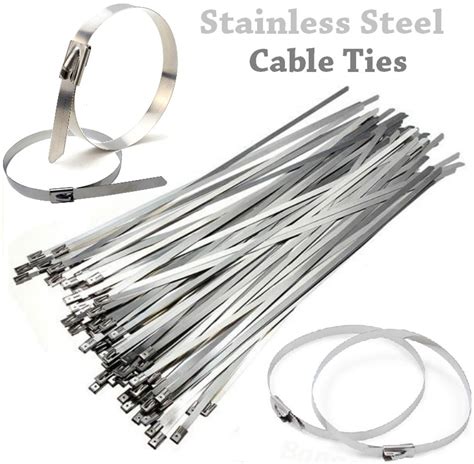 Stainless Steel Cable Ties - Set of 2 - MAXSA Innovations