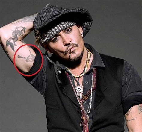 Johnny Depp’s 37 Tattoos & Their Meanings – Body Art Guru