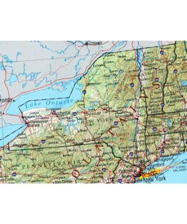 🆕 New York State Road Map PDF - Free Download (PRINTABLE)