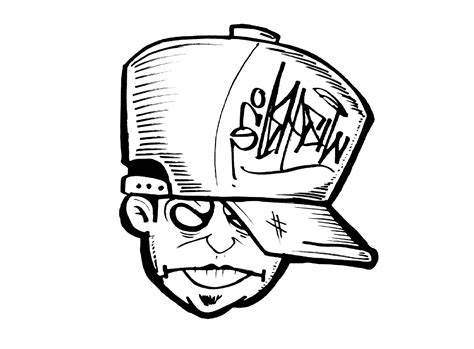 14+ Gangster Graffiti Coloring Pages