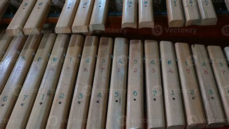 Kolintang or kulintang is a musical instrument 26162635 Stock Photo at ...