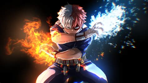 1920x1080 Resolution My Hero Academia 4k Cool Shoto Todoroki 1080P ...