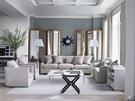 Interior Living Room Gray Color Schemes