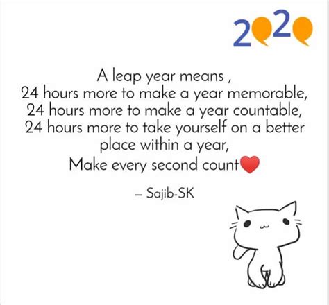 Best 50 Leap Year Quotes and Sayings 2020 - Events Yard