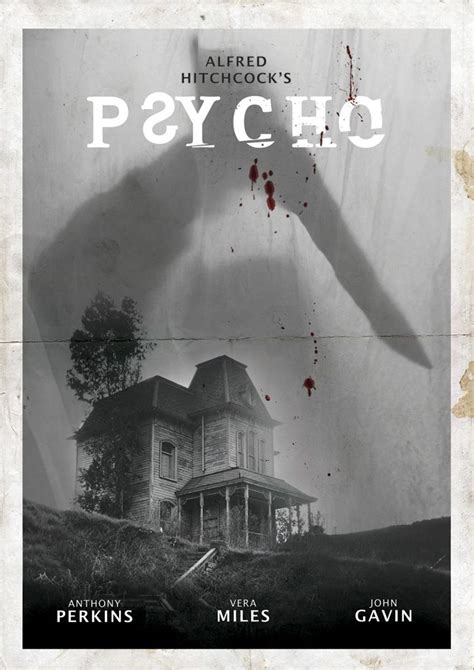 Psycho 1960 Movie Poster