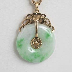 Chinese Jade 14k Necklace | Witherell's Auction House