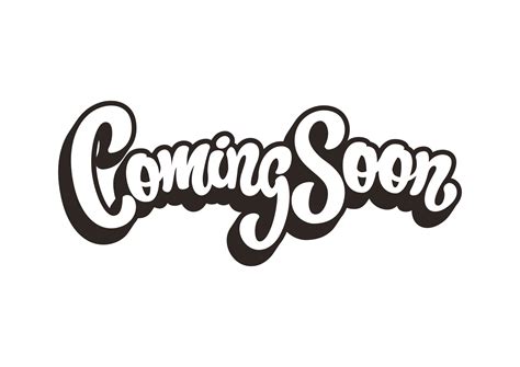 Lettering Logo Text - coming soon png download - 2048*1448 - Free ...