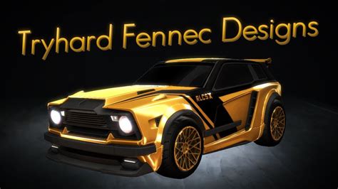 TRYHARD FENNEC DESIGNS in Rocket League! 🥵 - YouTube