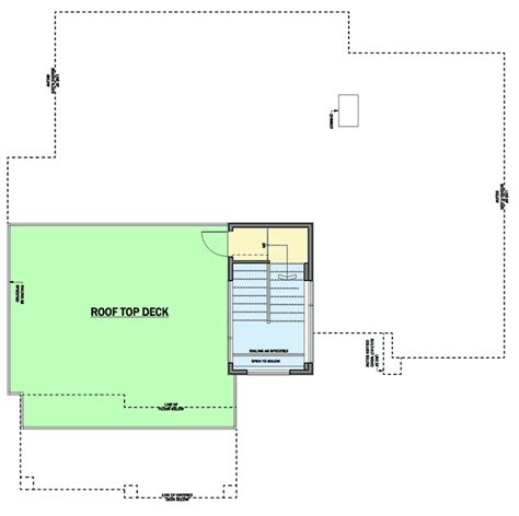 Modern House Plan with Roof Top Deck - 81683AB | Architectural Designs ...