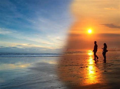 Keindahan Cahaya Sunset Pantai Parangtritis - Jogjakita