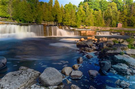 Sauble Falls in South Bruce Peninsula, Ontario, Canada | Wiarton ...