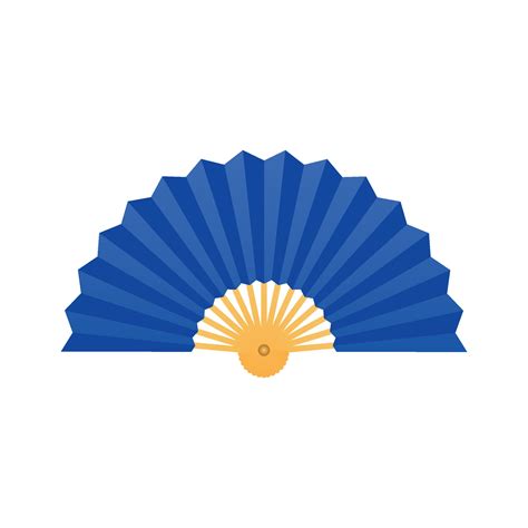 Vector japanese folding fan or hand fan isolated 28196086 Vector Art at ...