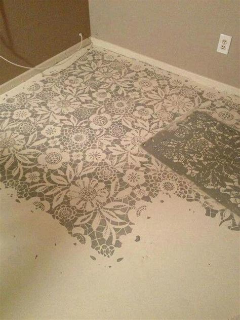 61 best Stenciled Concrete images on Pinterest | Floor stencil ...