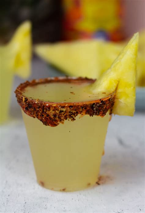 Pineapple Tamarind Vodka Shots