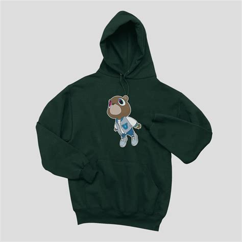 Kanye West Graduation Dropout Bear Hoodie,kanye West Sweatshirt, Kanye ...